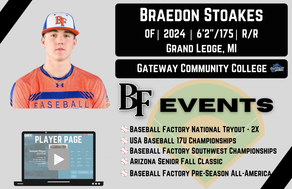 Braedon Stoakes Profile